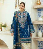 SHEEN EMBROIDERED 3-PIECE