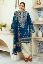 SHEEN EMBROIDERED 3-PIECE