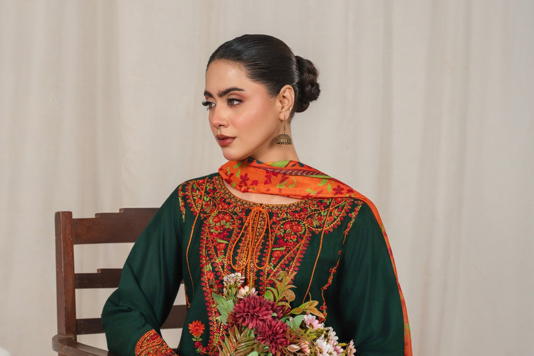 Marina 3 Piece Embroidered