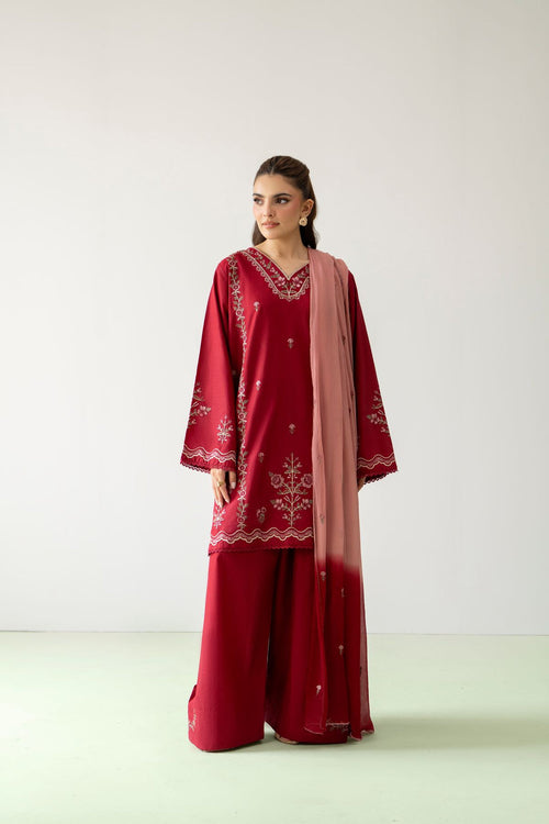 DilKash 3-Piece Embroidered