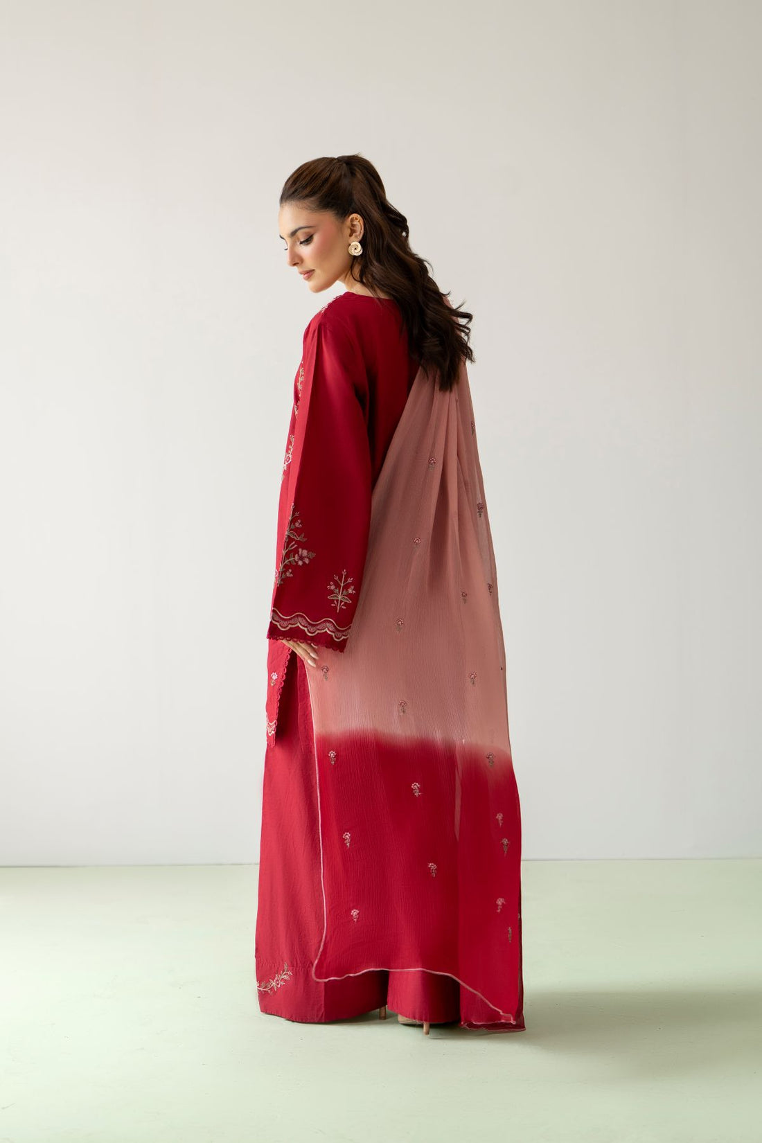 DilKash 3-Piece Embroidered