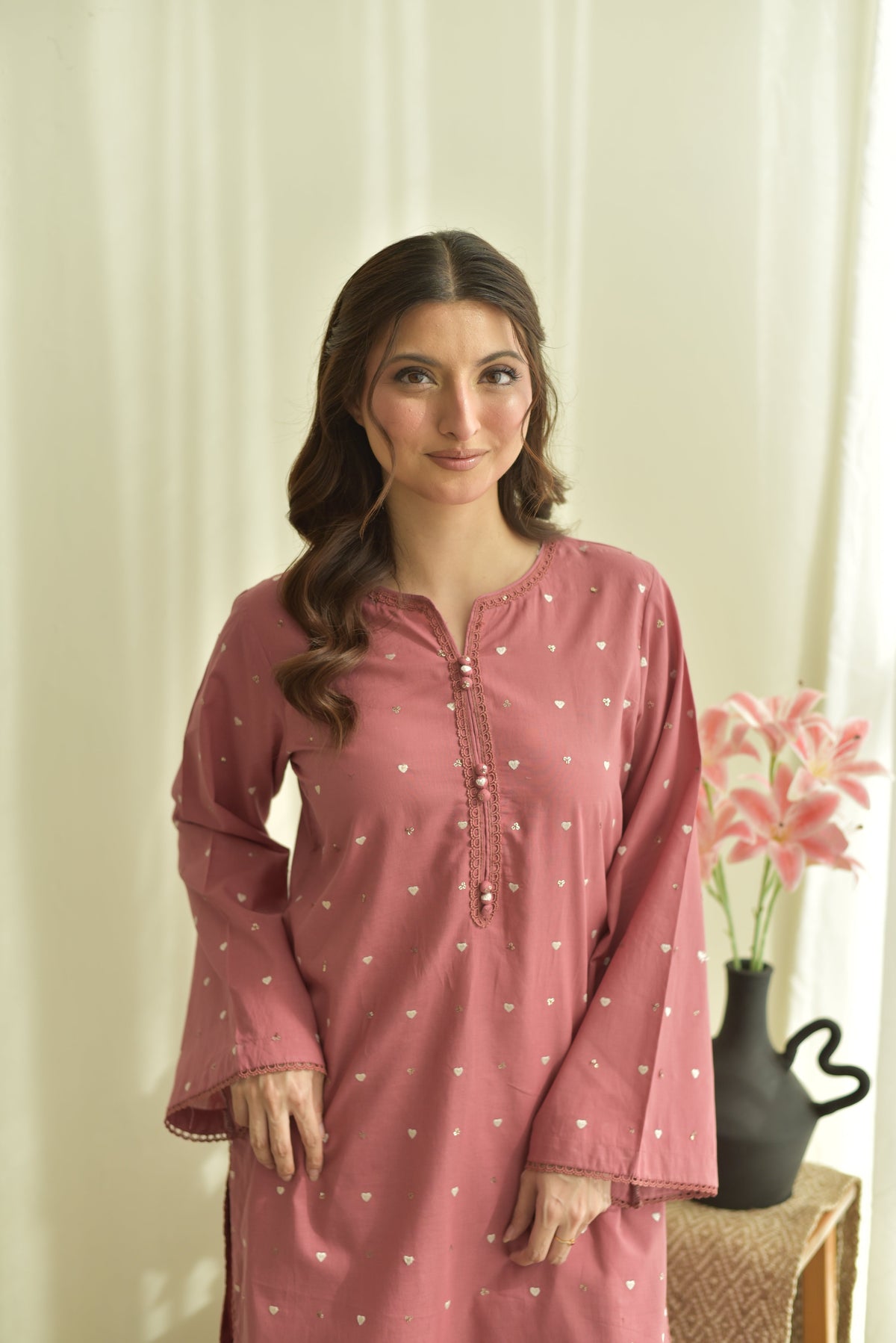 Pink Hearts 3Pc