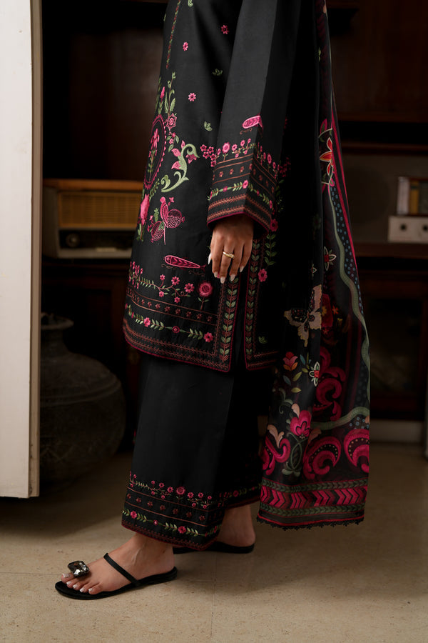 Black Muse Embroidery 3PC
