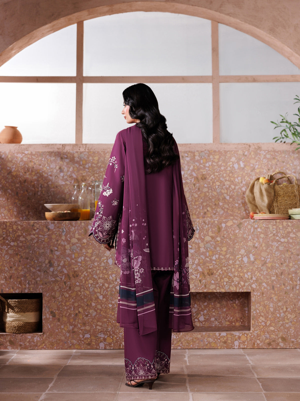 Haniya Embroidered 3-Piece