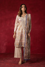 PRINTED LAWN STITCHED 3 PIECE SUIT