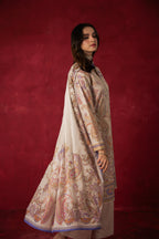 PRINTED LAWN STITCHED 3 PIECE SUIT