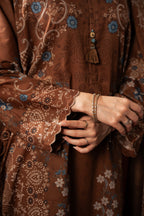 PRINTED LAWN STITCHED 3 PIECE SUIT