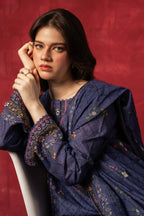 PRINTED LAWN STITCHED 3 PIECE SUIT