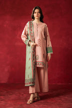 PRINTED LAWN STITCHED 3 PIECE SUIT