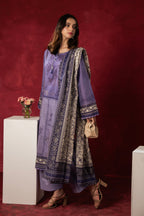 PRINTED LAWN STITCHED 3 PIECE SUIT