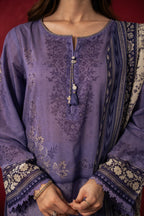 PRINTED LAWN STITCHED 3 PIECE SUIT