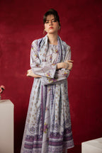PRINTED LAWN UNSTITCHED 3 PIECE SUIT