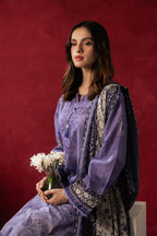 PRINTED LAWN UNSTITCHED 3 PIECE SUIT