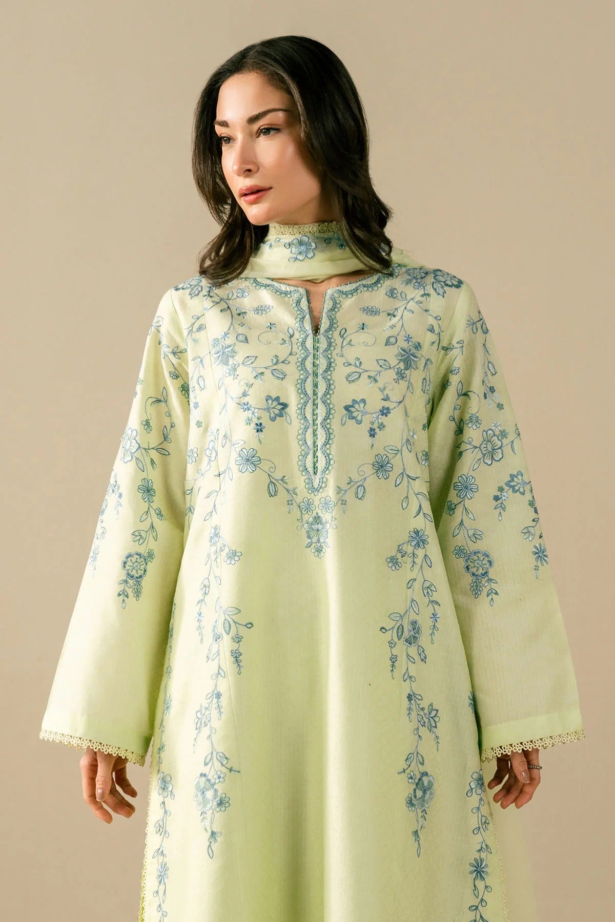 Grace Embroidered 3-Piece