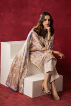 PRINTED LAWN UNSTITCHED 3 PIECE SUIT
