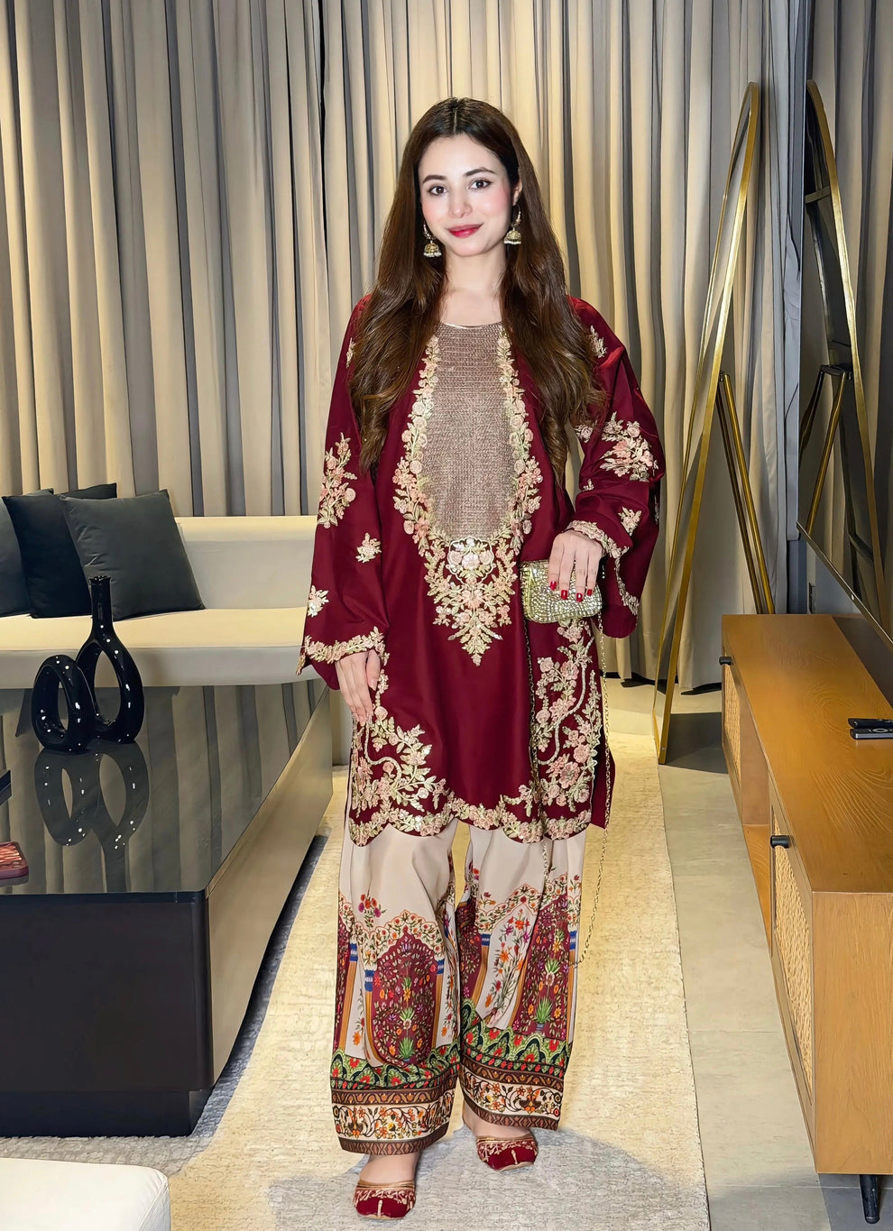 Aneeza Embroidered 2-Piece