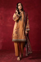 PRINTED LAWN UNSTITCHED 3 PIECE SUIT